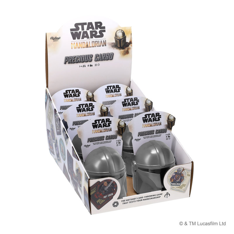 Star Wars Mandalorian Precious Cargo Card Game CDU of 6
