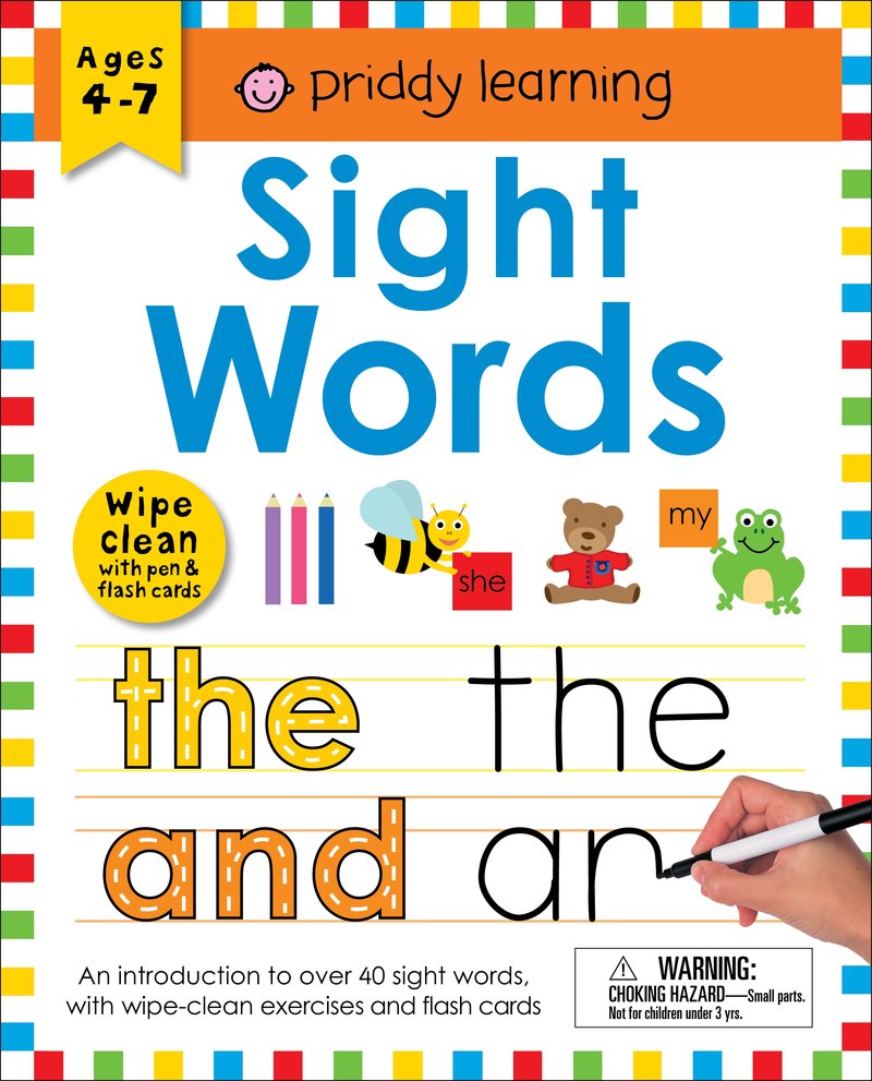 Wipe Clean Workbook: Sight Words (enclosed spiral binding)