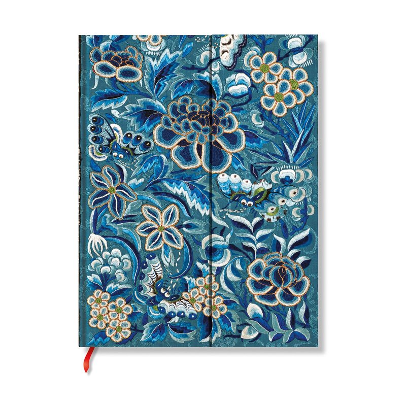 Blue Willow Midi Hardcover Address Book, 144pg, 120GSM by Paperblanks (Celebrate Hanfu)