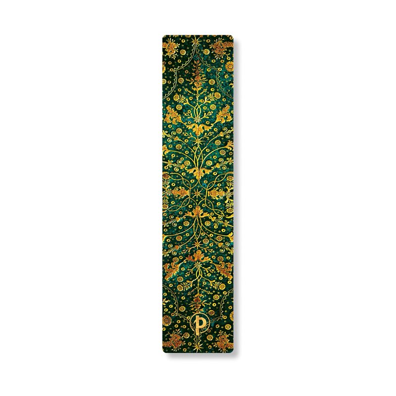 Emerald Flower Bookmark, Marsh's Library by Paperblanks (Nature's Grace)