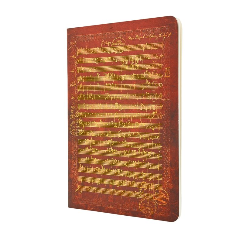 Mozart, The Hunt A5 Gridded Softcover Cahier, 80pg, 100GSM by Paperblanks (Embellished Manuscripts Collection)