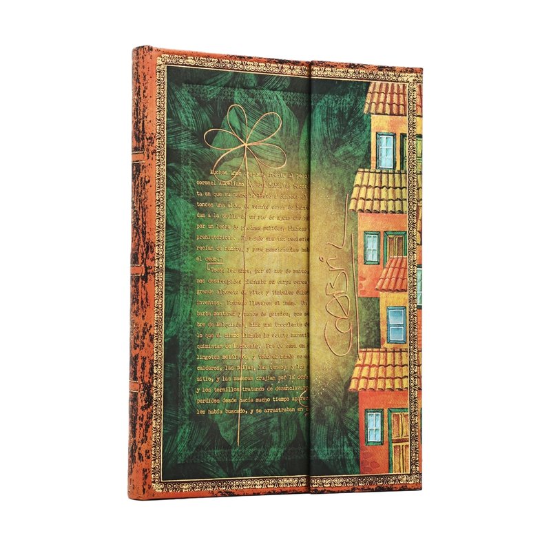Garcia Marquez, One Hundred Years of Solitude Midi Lined Hardcover Journal, 144pg, 120GSM by Paperblanks (Embellished Manuscripts Collection)
