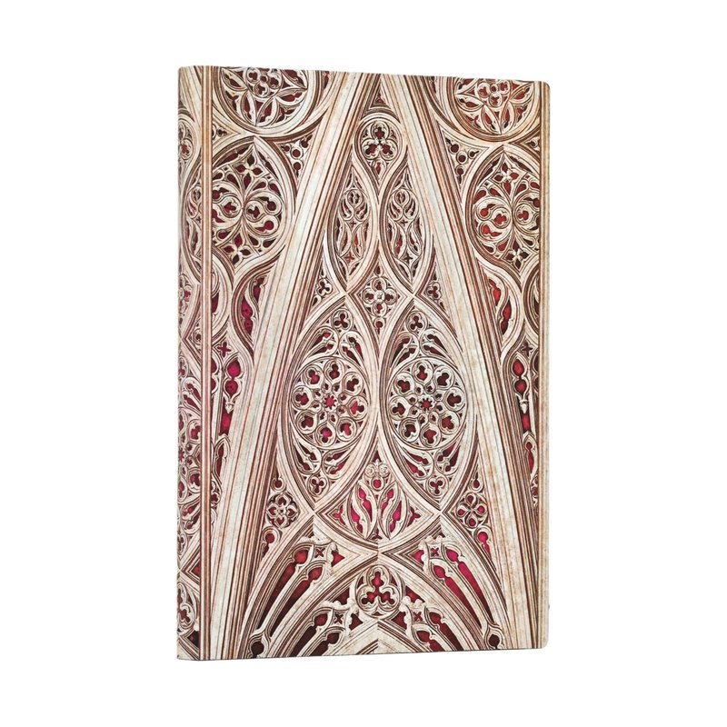 Vault of the Milan Cathedral (Burgundy) Mini Lined Softcover, 208pg, 80GSM, Duomo di Milano Collection by Paperblanks (Duomo di Milano)