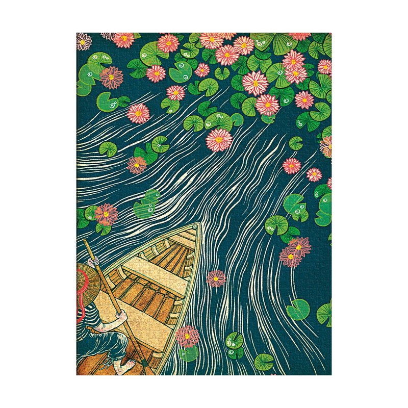 Lotus River 500 Piece Jigsaw Puzzle by Paperblanks (Living with Yuko)