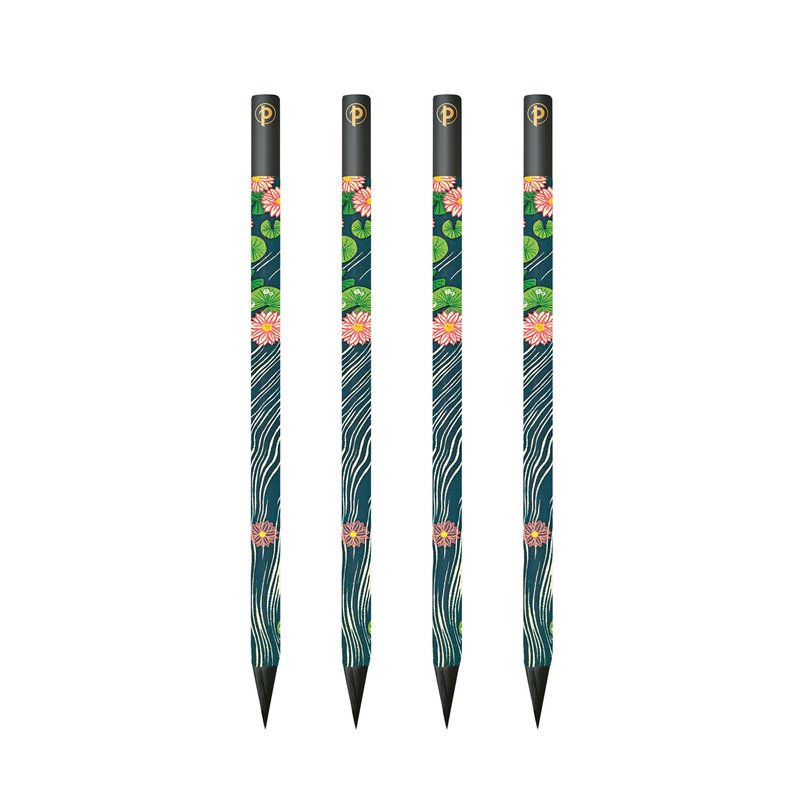 Lotus River 4 Pack Pencils by Paperblanks (Living with Yuko)