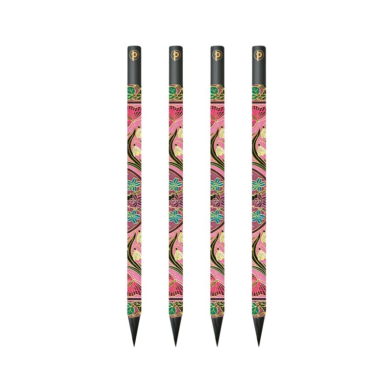 Mimosa 4 Pack Pencils by Paperblanks (Poetry in Bloom)