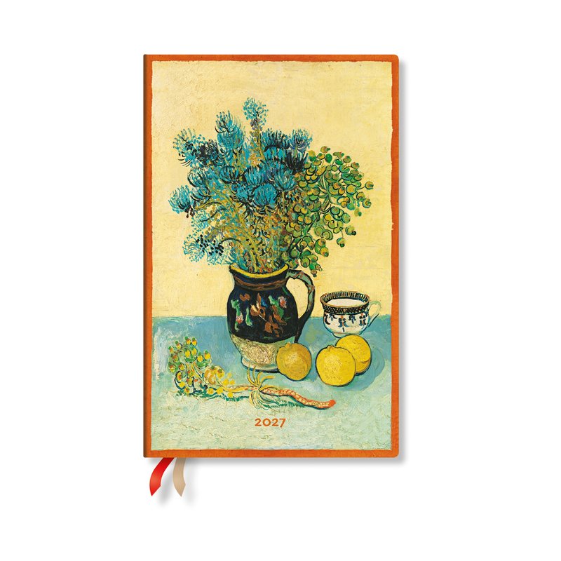 2027 Van Gogh's Still Life Maxi Horizontal Hardcover 12-Month Weekly Planner, 160pg, 100GSM by Paperblanks