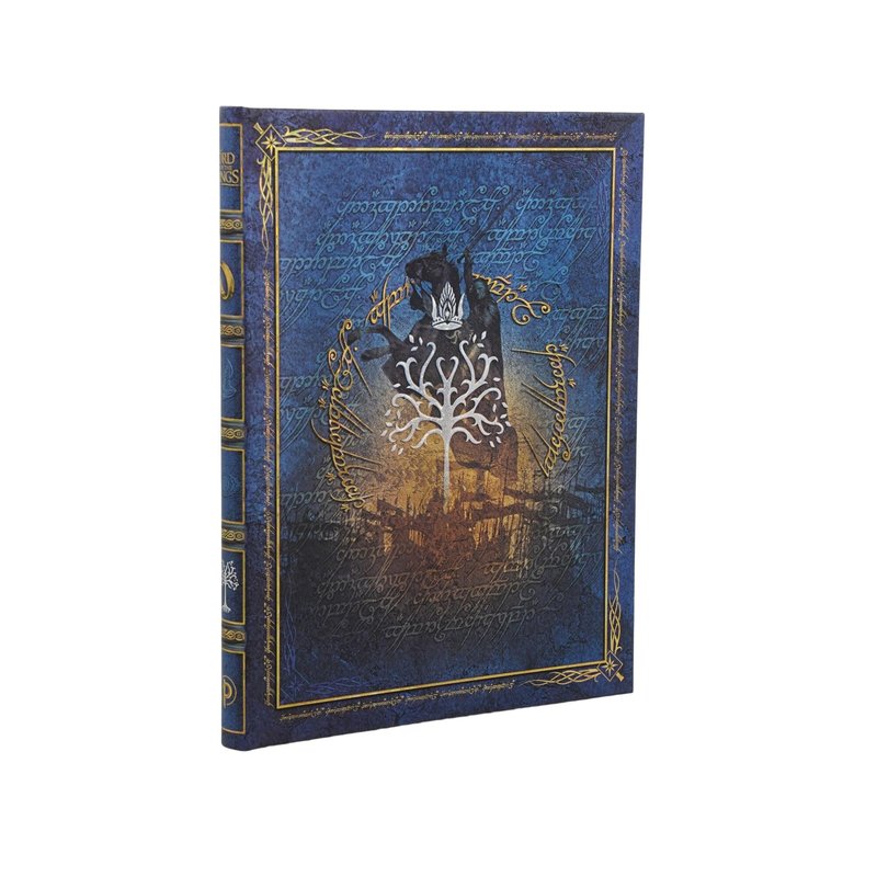 The Crown Reclaimed Journal Ultra Custom Lined Hardcover, 144pg, 120GSM by Paperblanks (The Lord of the Rings Collection)