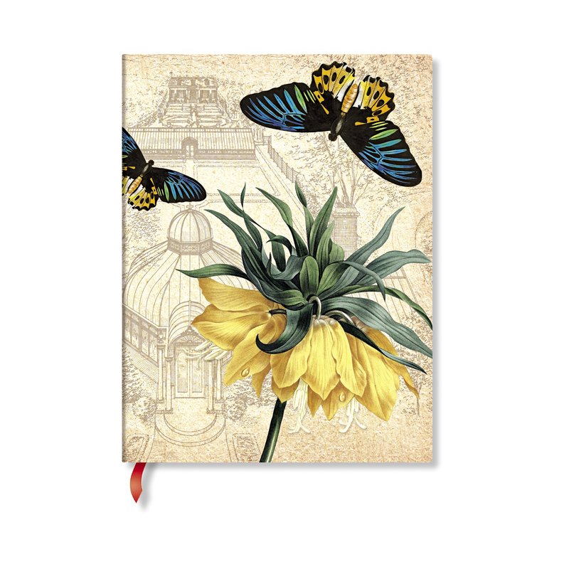 Golden Fritillaria Ultra Lined Softcover Journal, 176pg, 100GSM, New York Botanical Garden by Paperblanks (Golden Fritillaria)