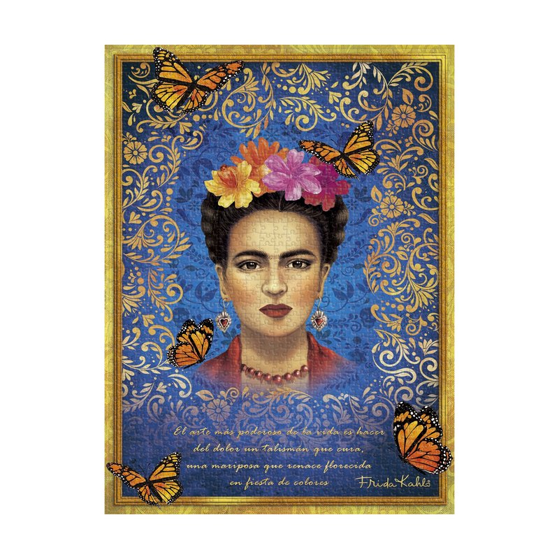 The Colourful Portrait 1000 Piece Jigsaw Puzzle by Paperblanks (Viva Frida)