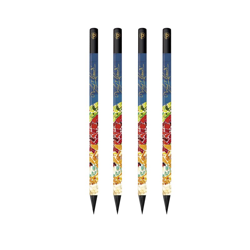 Gaudi's Sun 4 Pack Pencils by Paperblanks (Gaudi's Mosaics)