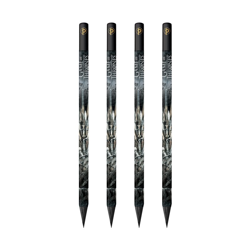 For the Throne Pencils 4 Pack by Paperblanks (Game of Thrones Collection)