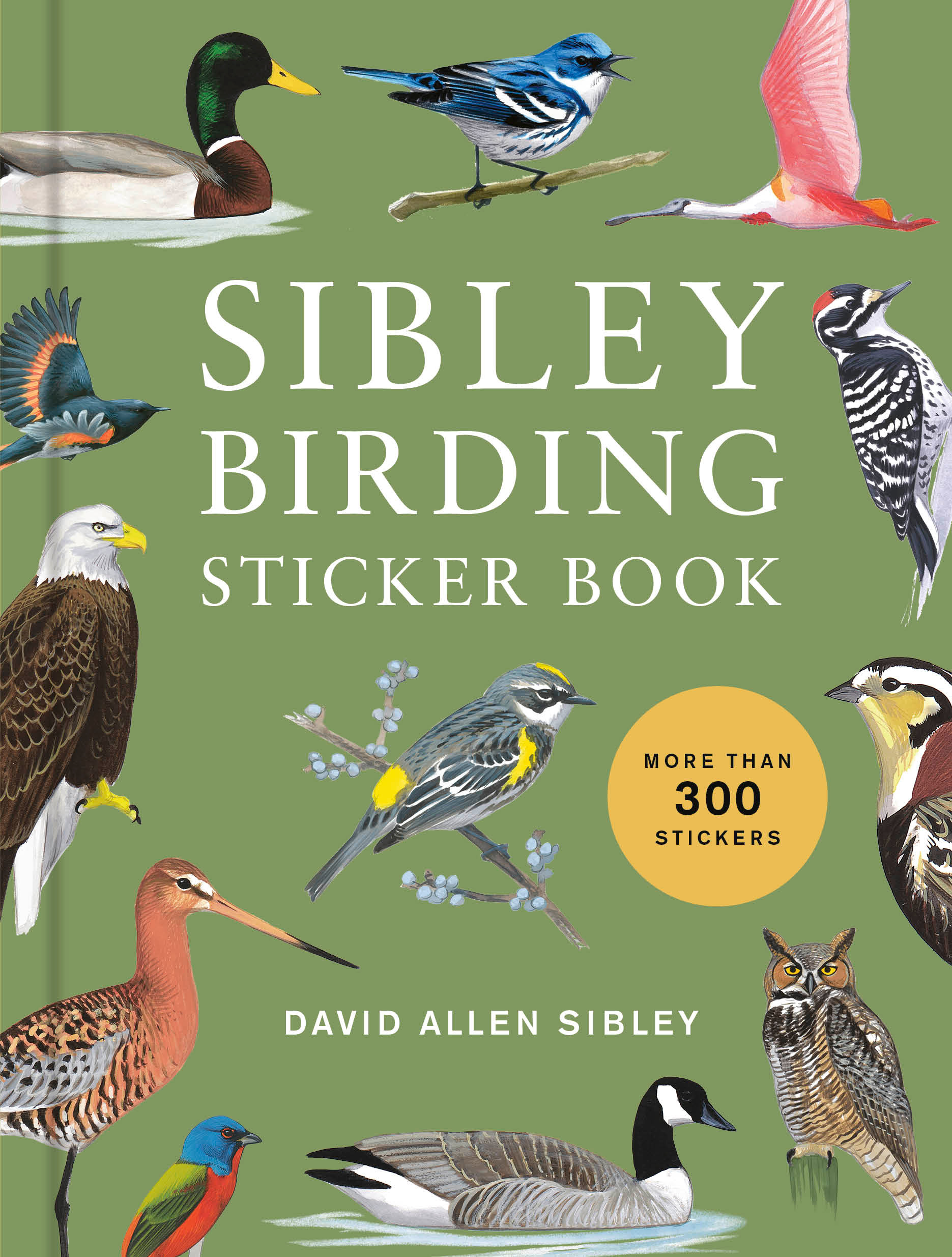 Sibley Birding Sticker Book