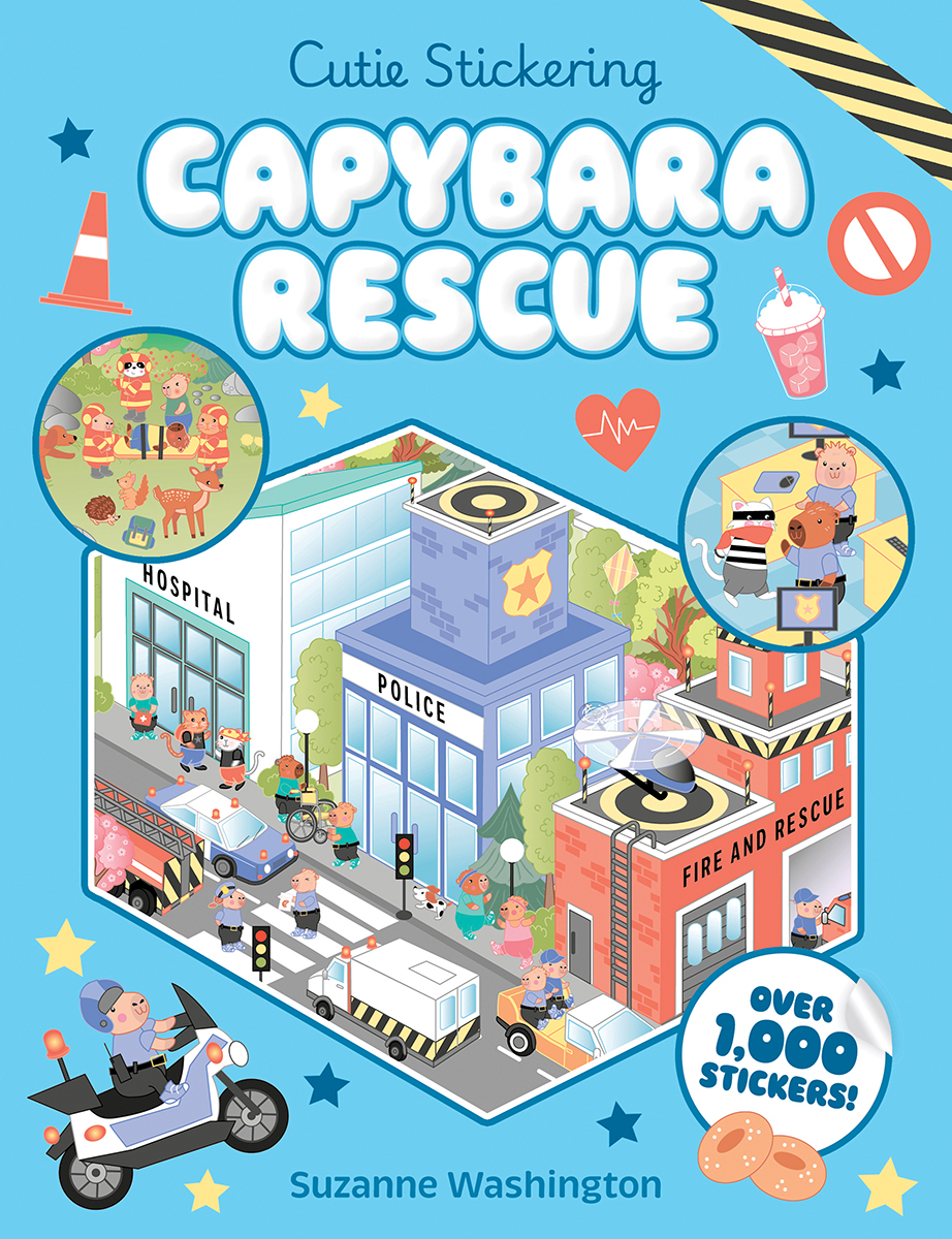 Cutie Stickering: Rescue Capybaras
