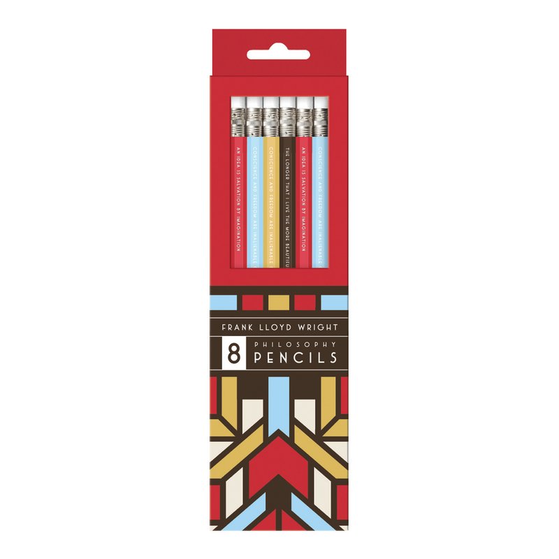 Frank Lloyd Wright Pencil Set