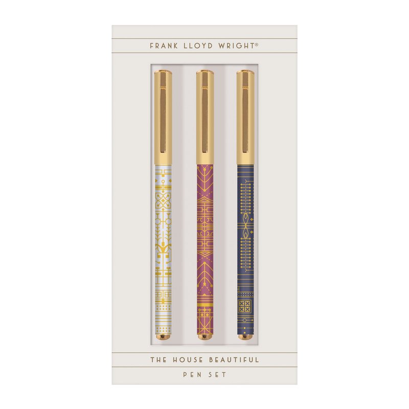 Frank Lloyd Wright The House Beautiful Everyday Pen Set