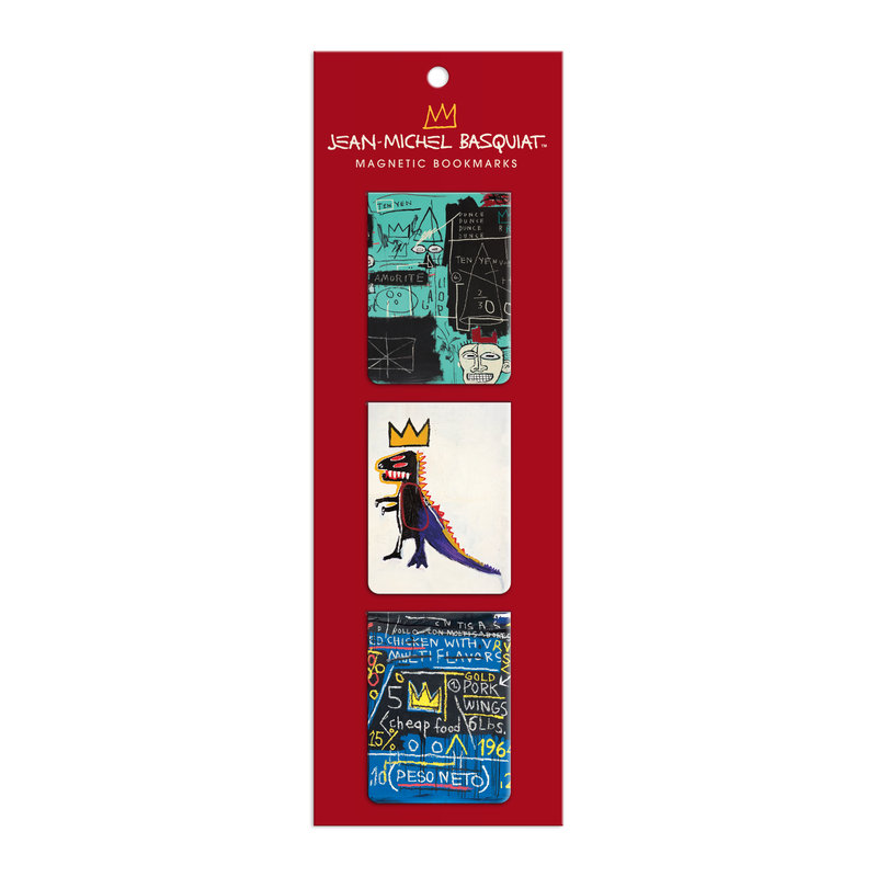 Basquiat Magentic Bookmarks