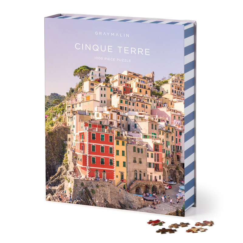 Gray Malin Cinque Terre 1000 Piece Book Puzzle