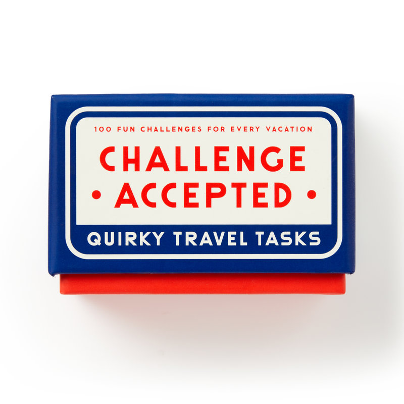 Challenge Accepted Travel Tasks Card Deck