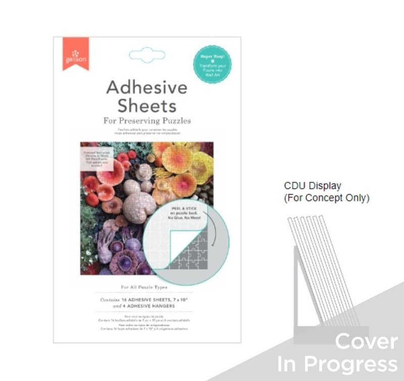 Adhesive Puzzle Sheets with CDU of 6