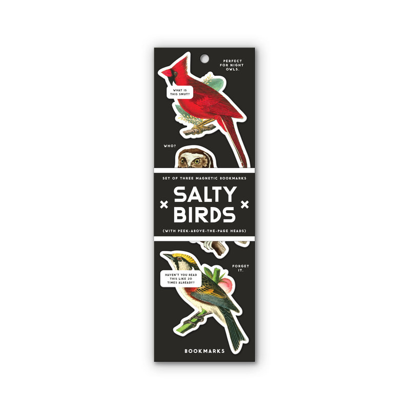 Salty Birds Magnetic Bookmark Set