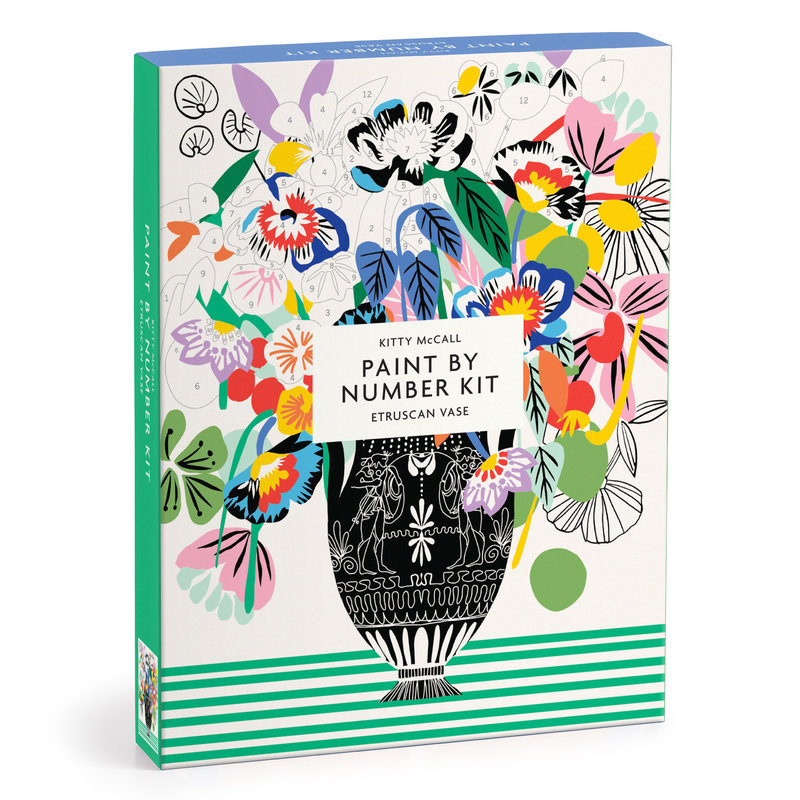 Kitty McCall Etruscan Vase 9 x 12" Paint by Number Kit