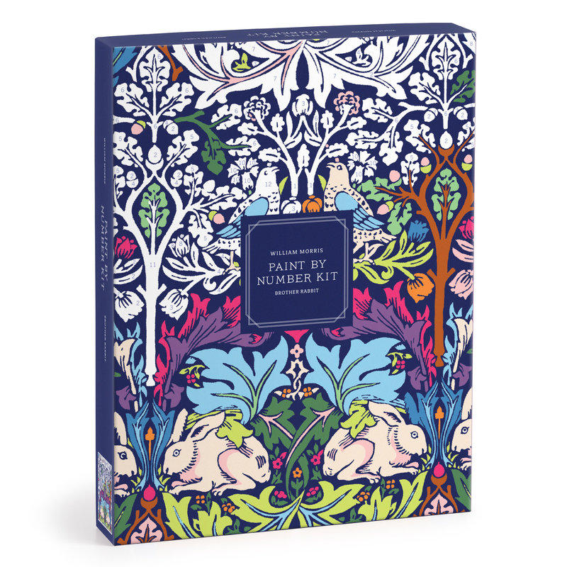 William Morris Brother Rabbit 9 x 12" Paint by Number Kit