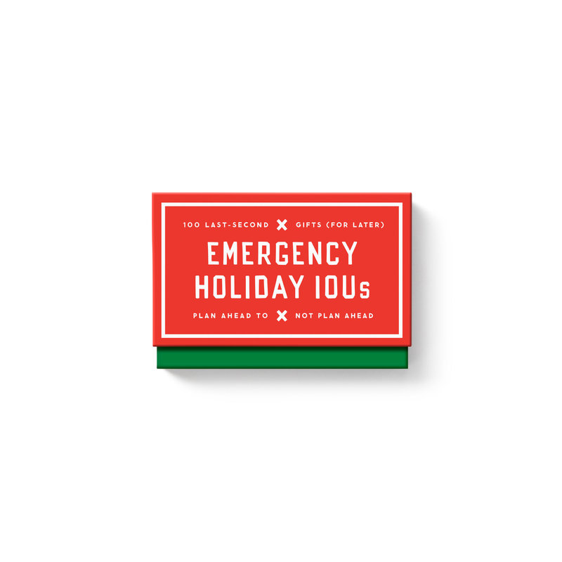 Emergency IOUs Card Set