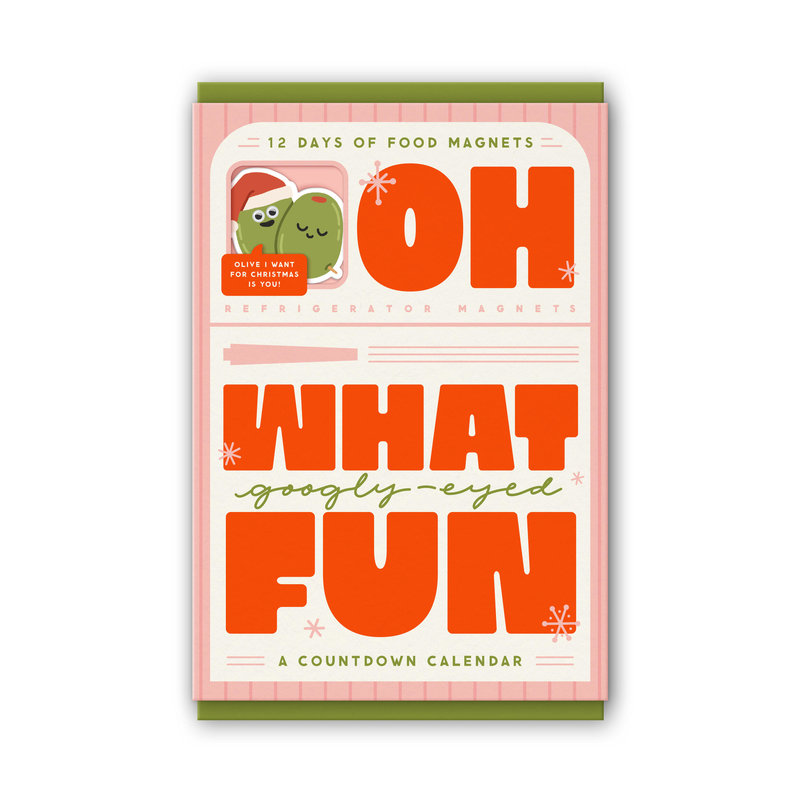 Oh What Googly-Eyed Fun Magnet Countdown Calendar