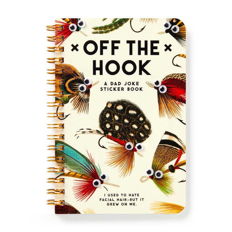 Off The Hook Dad Joke Sticker Book