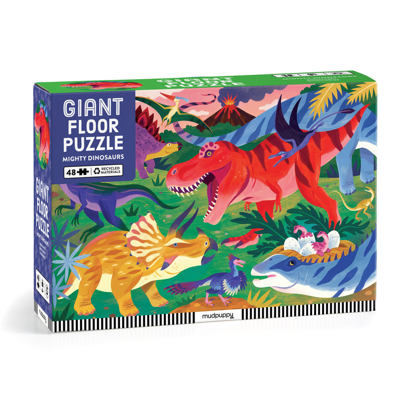 Mighty Dinosaurs 48 Piece Giant Floor Puzzle