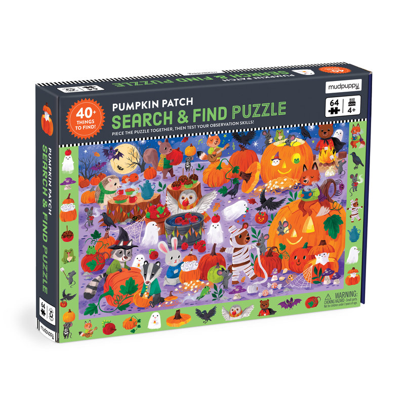 Pumpkin Patch 64 Piece Search & Find Puzzle