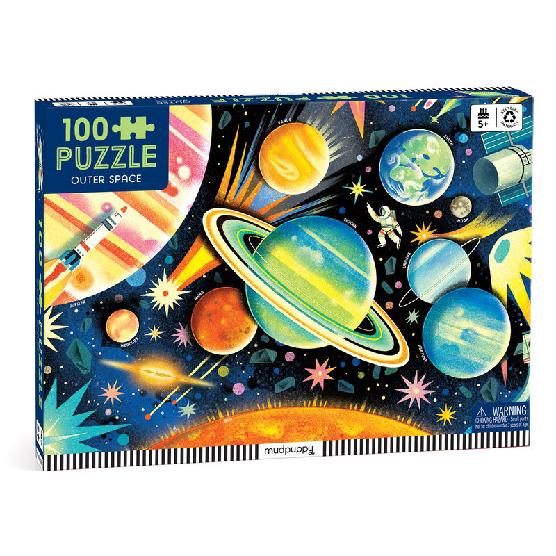 Outer Space 100 Piece Puzzle