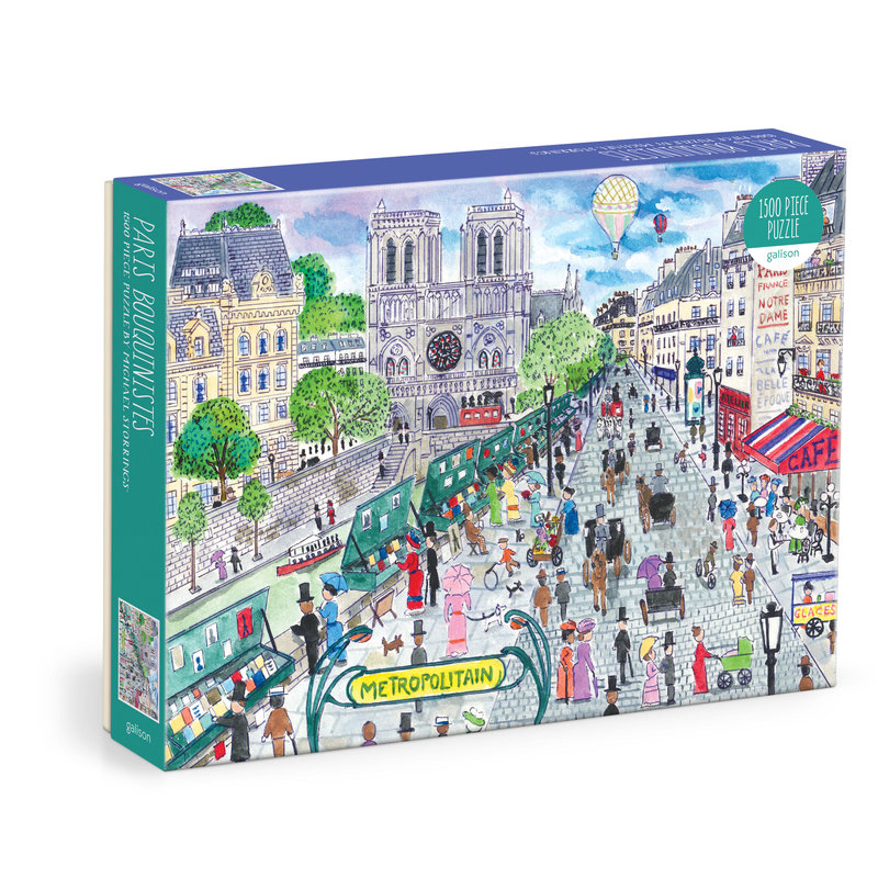 Michael Storrings Bouqinistes 1500 Piece Puzzle