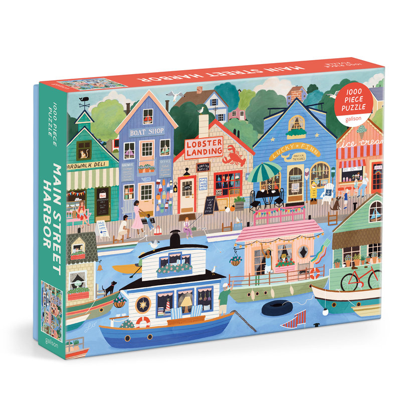 Main Street Harbor 1000 Piece Puzzle