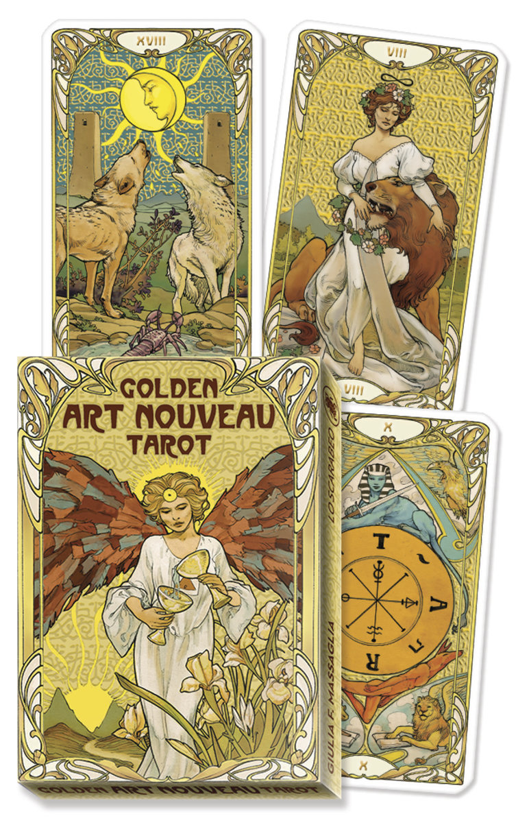 Golden Art Nouveau Tarot Grand Trumps