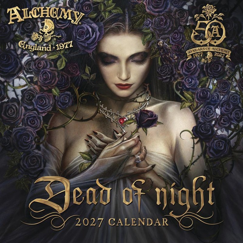 Alchemy 1977 Gothic 2027 Calendar
