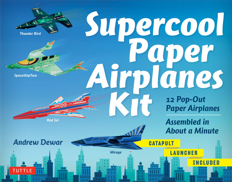 Supercool Paper Airplanes Kit