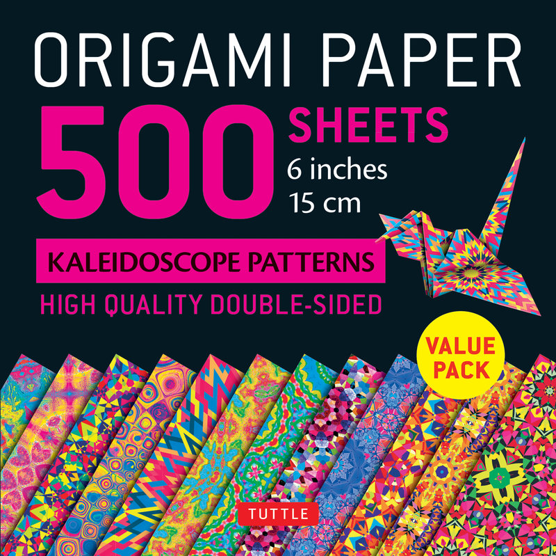 Origami Paper 500 sheets Kaleidoscope Patterns 6 (15 cm)