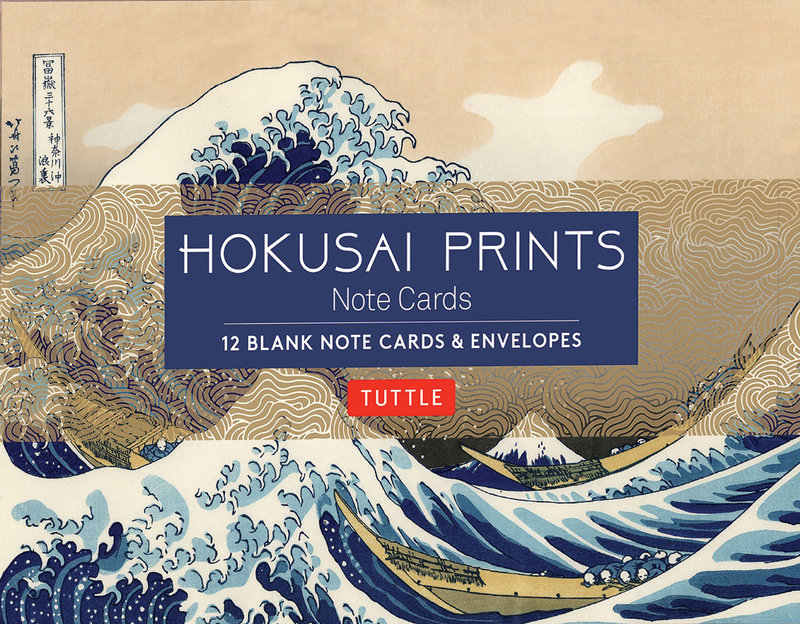 Hokusai Prints Note Cards