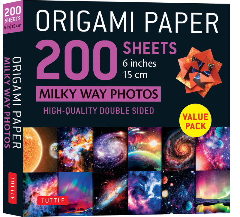 Origami Paper 200 sheets Milky Way Photos 6 (15 cm)