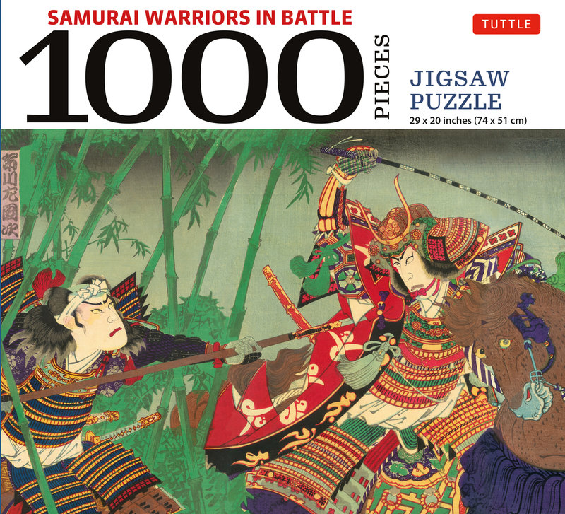 Samurai Warriors in Battle- 1000 Piece Jigsaw Puzzle