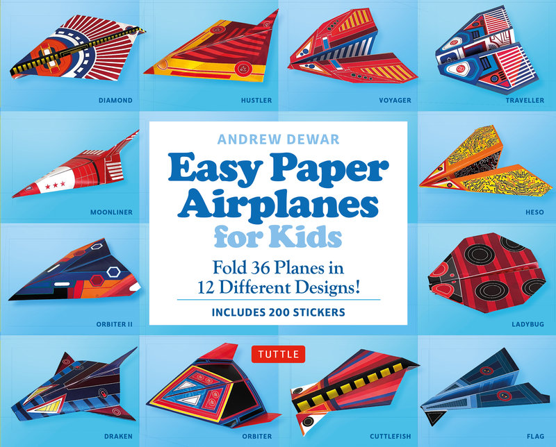 Easy Paper Airplanes for Kids Kit