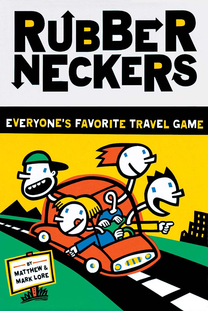Rubberneckers: Everyone's Favorite Travel Game  A Fun and Entertaining Road Trip Game for Kids, Great for Ages 8+ - Includes a Full Set of Travel-Ready Game Cards for 2+ Players