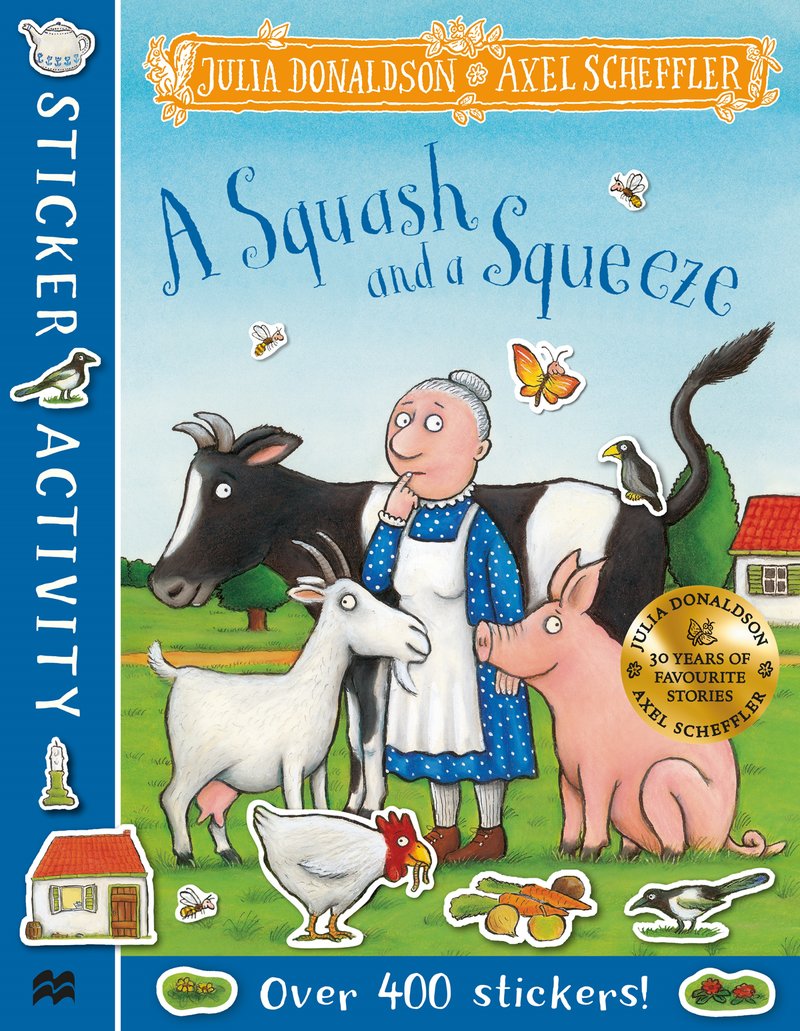 A Squash and a Squeeze Sticker Activity Book