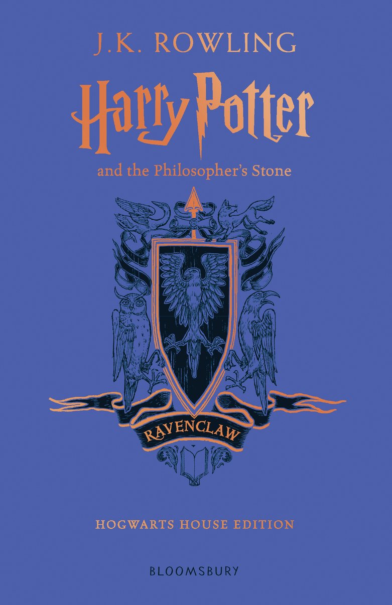 Harry Potter and the Philosopher's Stone - Ravenclaw Hogwarts House Edition