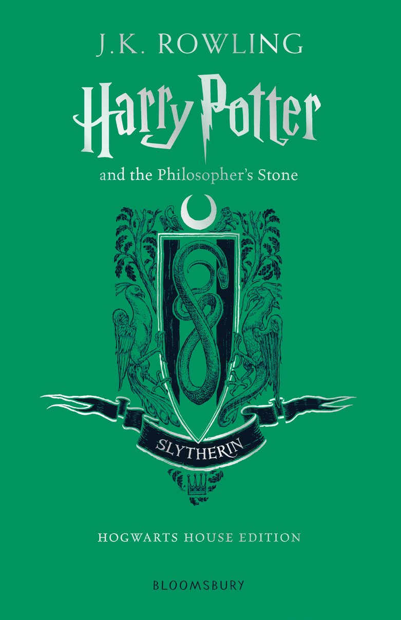 Harry Potter and the Philosopher's Stone - Slytherin Hogwarts House Edition