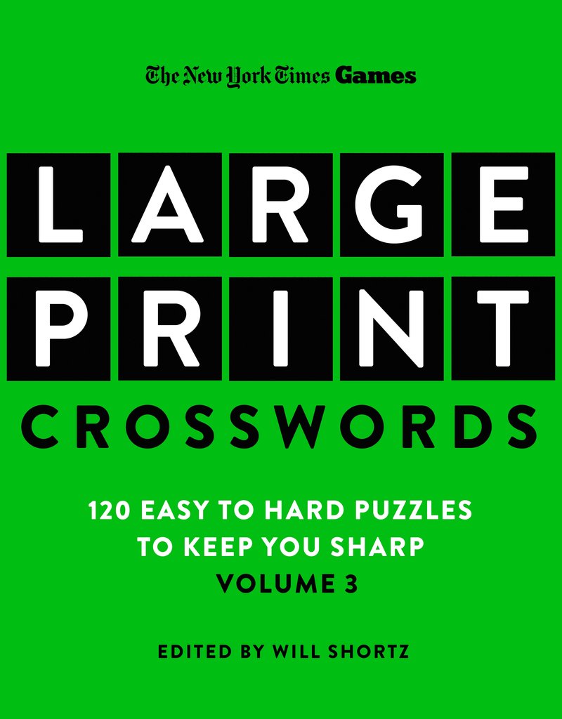 New York Times Games Large-Print Crosswords Volume 3