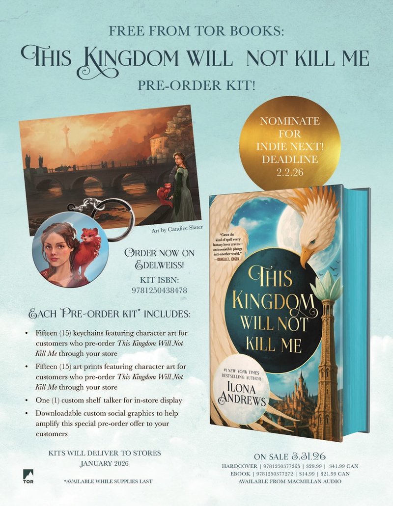 This Kingdom Will Not Kill Me Preorder Kit