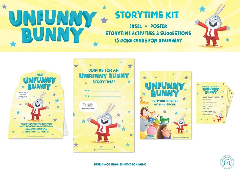 Unfunny Bunny Merchandising Kit